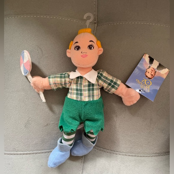 7 Wizard of Oz Wicked Plush Stuffed Dolls NWT Scarecrow Lion Witch Toto Monkey - Picture 8 of 16